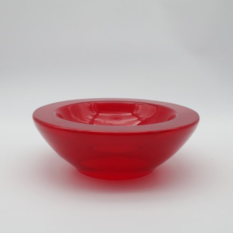 Red Murano Glass Bowl, 1970s for sale at Pamono