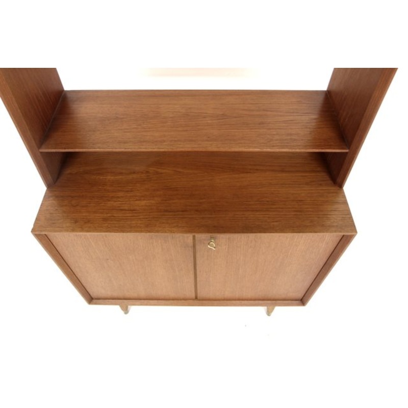 Scandinavian Teak Bookcase, 1960 for sale at Pamono-GEK-2158365
