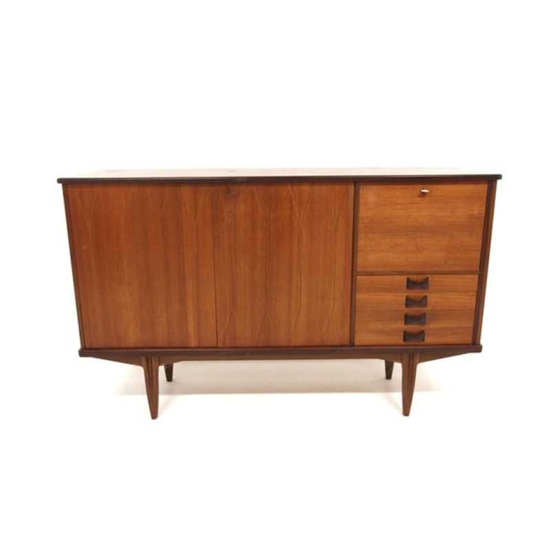 Scandinavian Teak Rosetto Sideboard from Svante Skogh, Sweden, 1960s for sale at Pamono