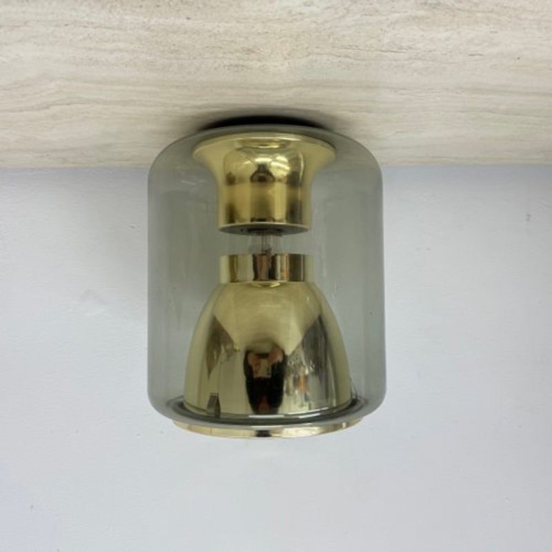 Space Age Ceiling Lamp from Erco, 1970s for sale at Pamono