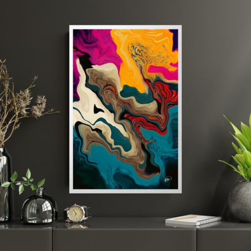 The King’s Manifest, The Bigger Picture, Original Fine Art Giclee Print, 21st Century for sale at Pamono