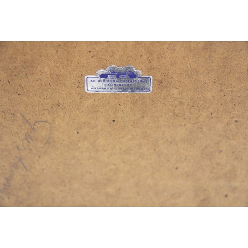 Vintage Scandinavian Commode in Teak from Brderna Gustavssons, 1950 for sale at Pamono