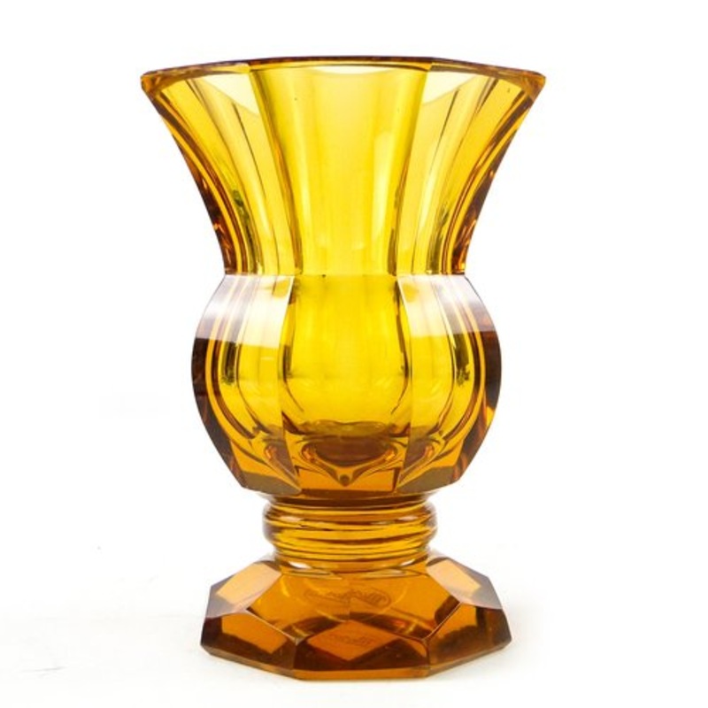 Art Deco Vase from Moser, 1930s for sale at Pamono