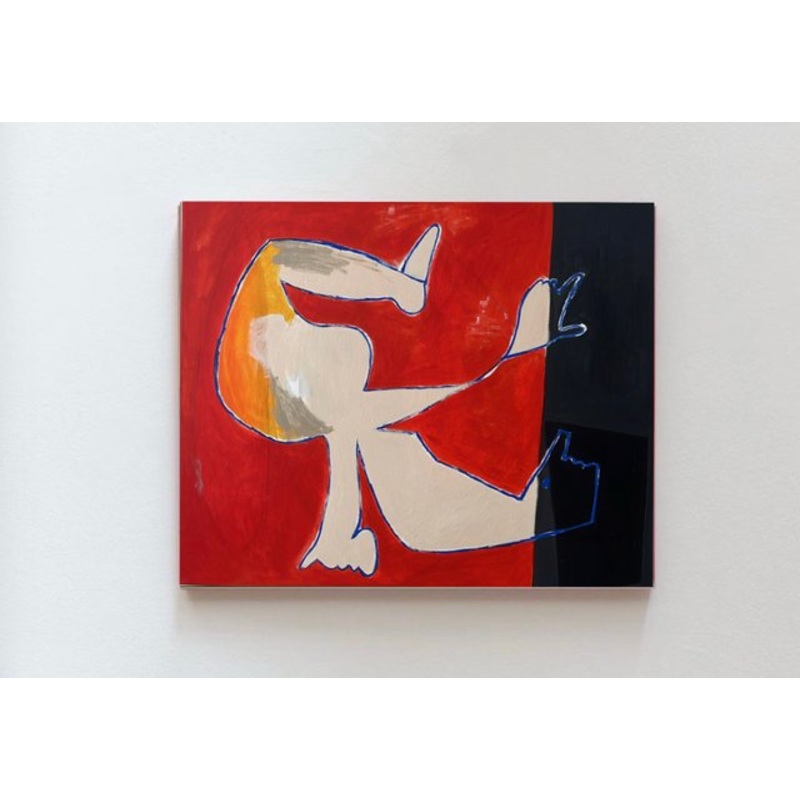 Bodasca, Head Upside Down, Acrylic on Stretched Canvas, 2025 for sale at Pamono