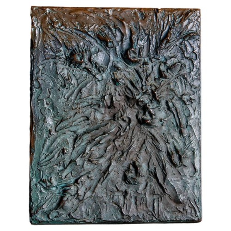 Brutalist Bronze Door Knob Pull, Germany, 1960s for sale at Pamono