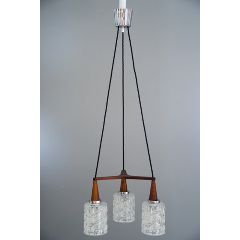 Chandelier from Austrolux, Vienna, 1960s for sale at Pamono