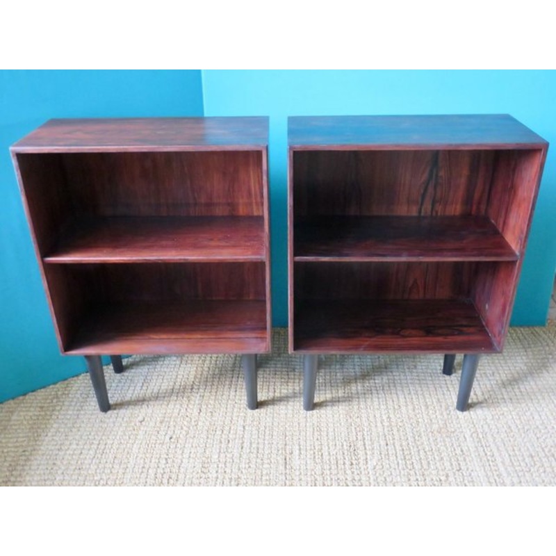 Danish Rosewood Nightstands by Poul Hundevad, 1960s, Set of 2 for sale at Pamono