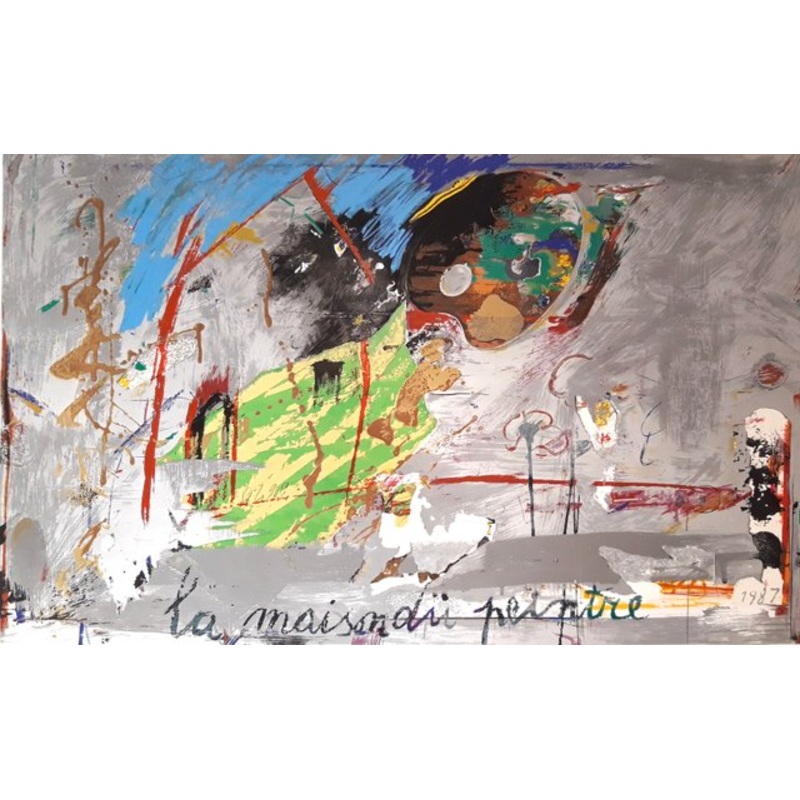 La maison du peintre, 1990 Giosetta Fioroni for sale at Pamono