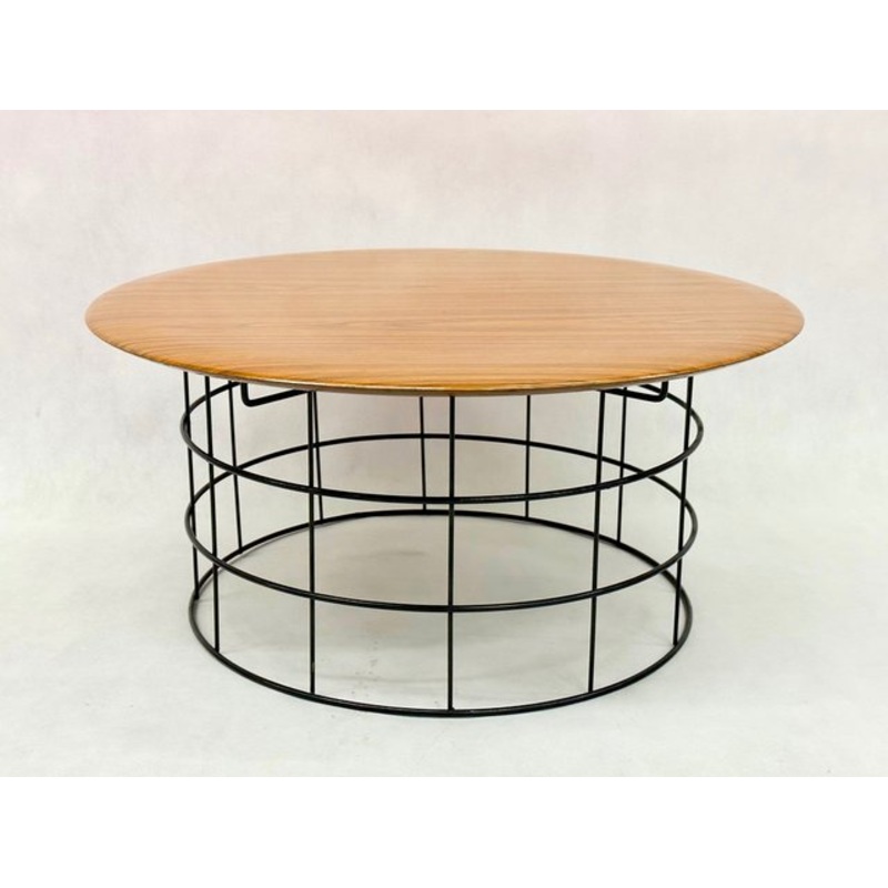 Mid-Century Coffee Table attributed to Verner Panton for Linje Plus, 1970s for sale at Pamono