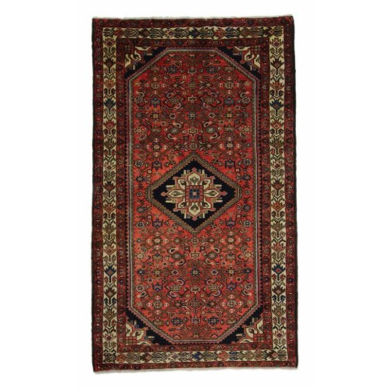 Middle Eastern Hand-Knotted Hosseinabad Rug for sale at Pamono-SZS-2148746