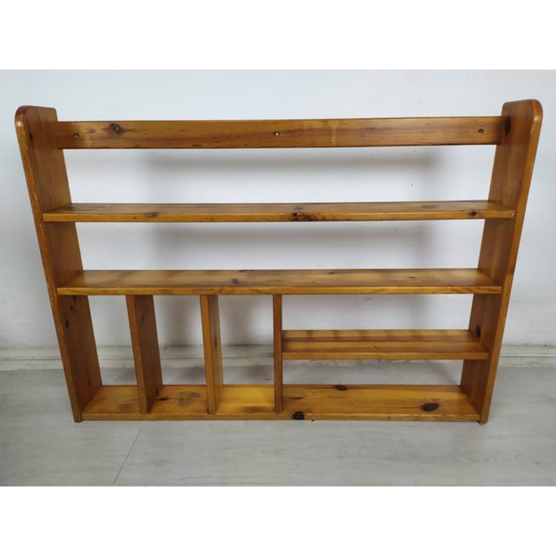 Pine Chalet Wall Shelf, 1970s for sale at Pamono