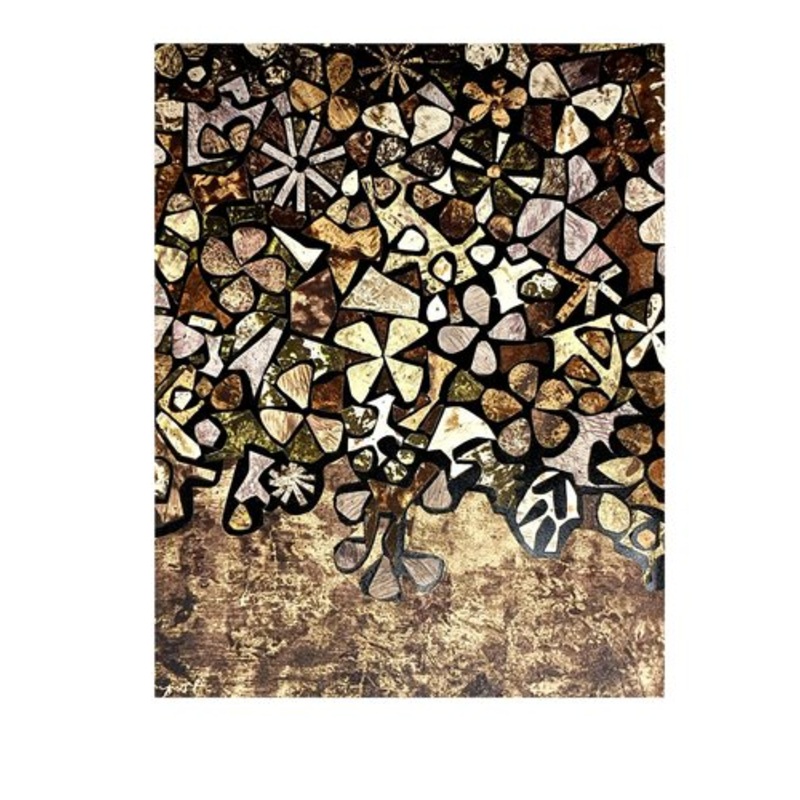 after Jean Dubuffet – Flowers – Pochoir 1957 for sale at Pamono