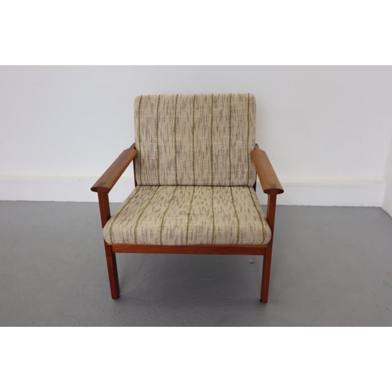 Armchair by I. Wikkelso for Niels Eilersen, Denmark, 1960s for sale at Pamono