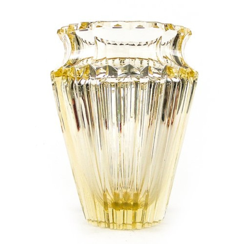 Art Deco Vase from Moser, Former Czechoslovakia, 1930s for sale at Pamono