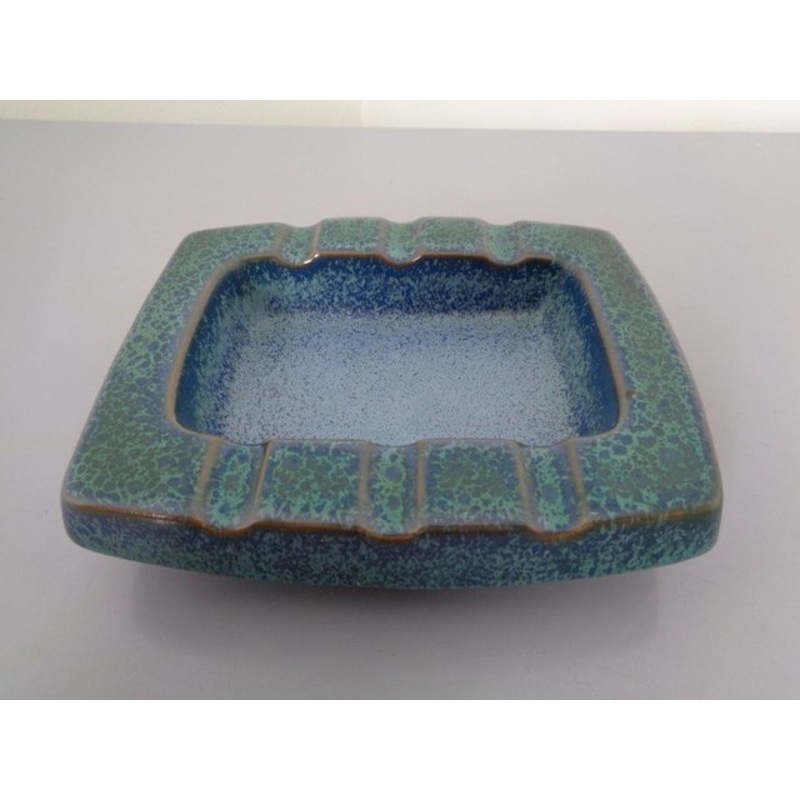 Ceramic 7034 Ashtray by Friedgard Glatzle for Karlsruher Majolika, 1960s for sale at Pamono