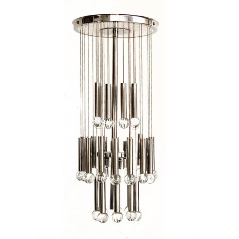 Chandelier by Gaetano Sciolari, 1970 for sale at Pamono