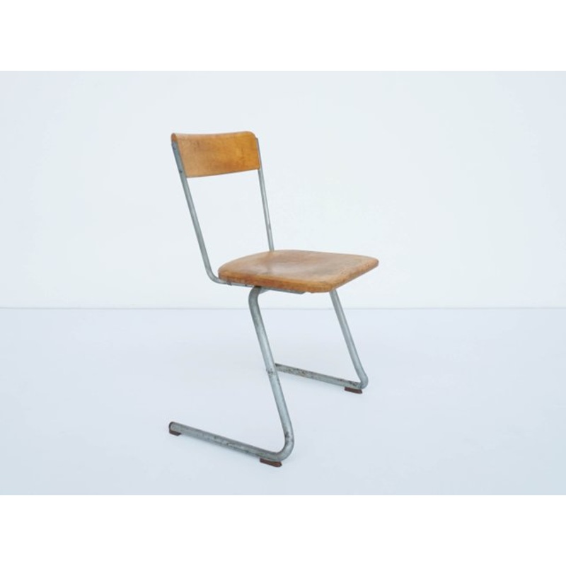 German Bauhaus Stackable School Chairs, 1930s for sale at Pamono