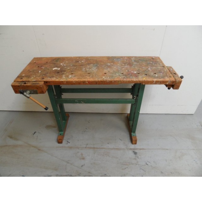 Industrial Work Bench, 1950s for sale at Pamono