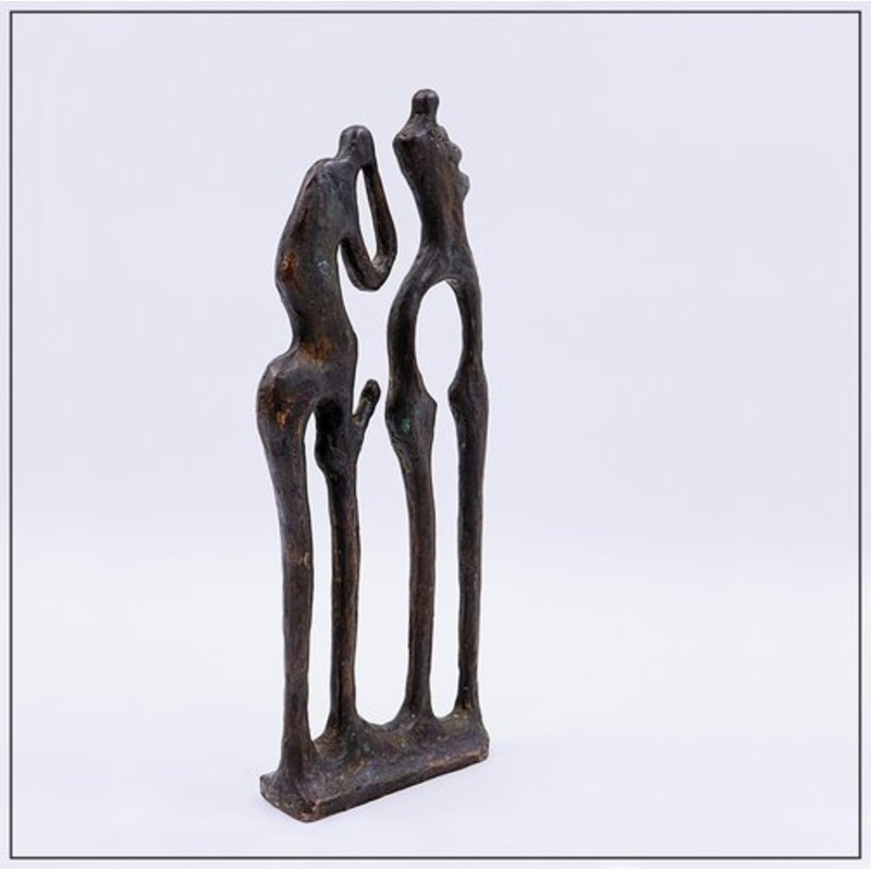 Klausvan De Locht Bronze Sculpture, 1980s for sale at Pamono