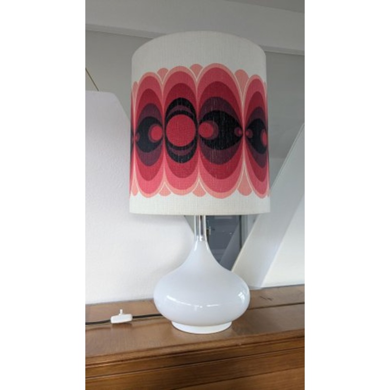 Large Mid-Century Table Lamp with Illuminated Base from Doria Leuchten Germany, 1960s for sale at Pamono