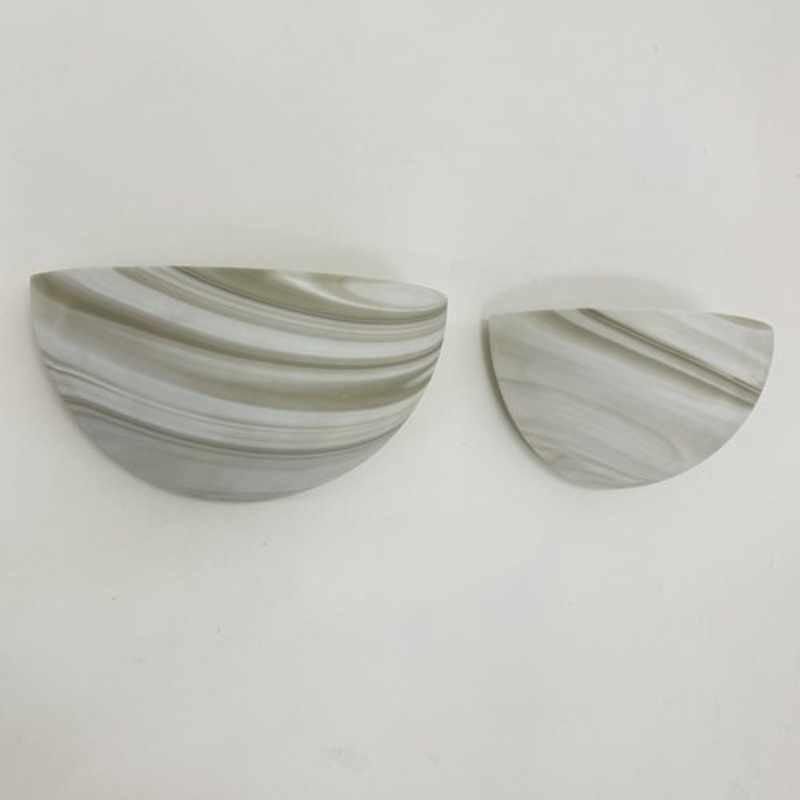 Large Vintage Carrara Wall Lamps from Peil & Puzzler, 1970s, Set of 2 for sale at Pamono