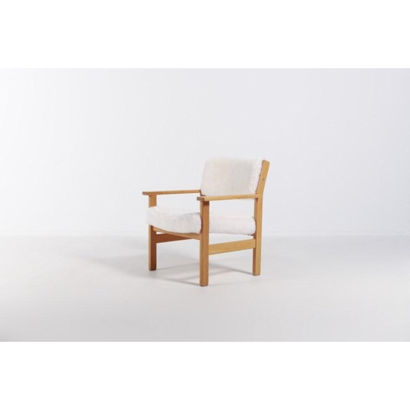 Lounge Chair by Hans Wegner for Getama for sale at Pamono