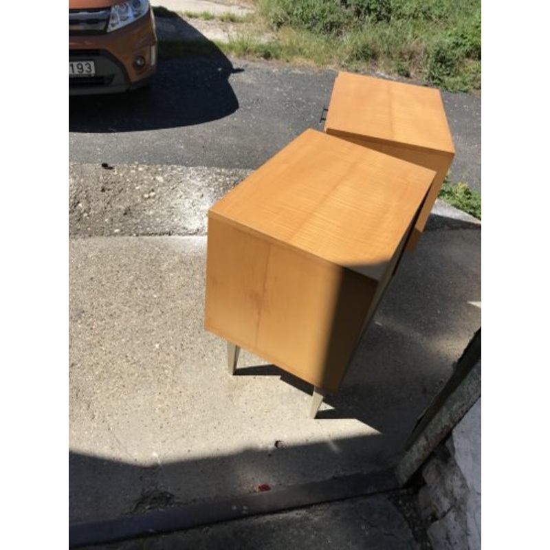 Mid-Century Nightstands, 1950s, Set of 2 for sale at Pamono