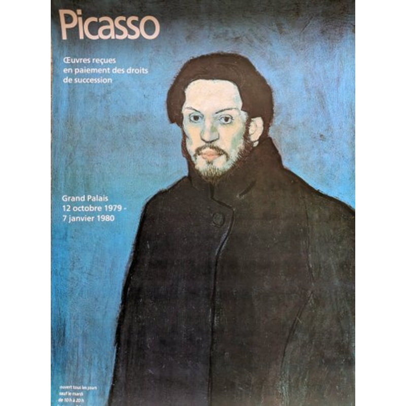 Pablo Picasso, Grand Palais, 1979, Screen Print for sale at Pamono