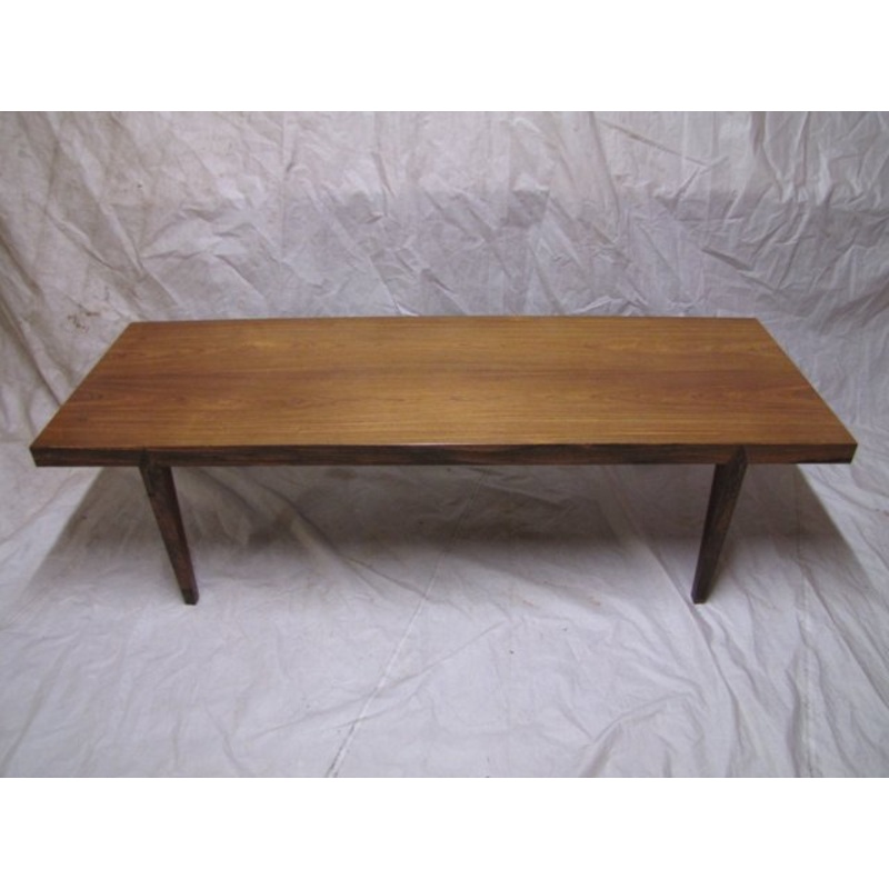Rosewood Coffee Table by Severin Hansen for Haslev Mbelsnedkeri, 1960s for sale at Pamono
