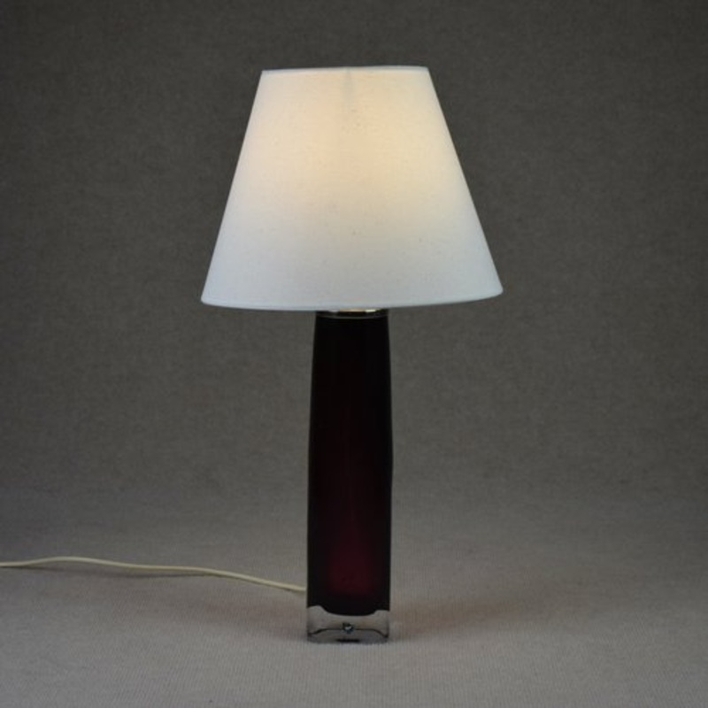 Table Lamp by Carl Fagerlund for Orrefors, Sweden, 1960s for sale at Pamono