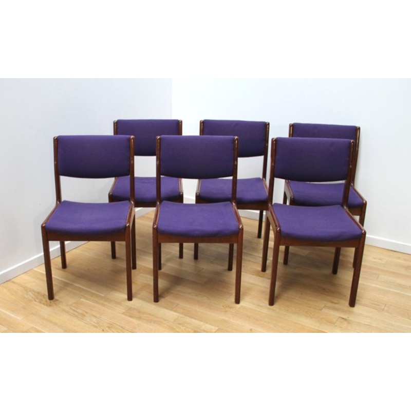 Vintage Dining Chairs, Set of 6 for sale at Pamono