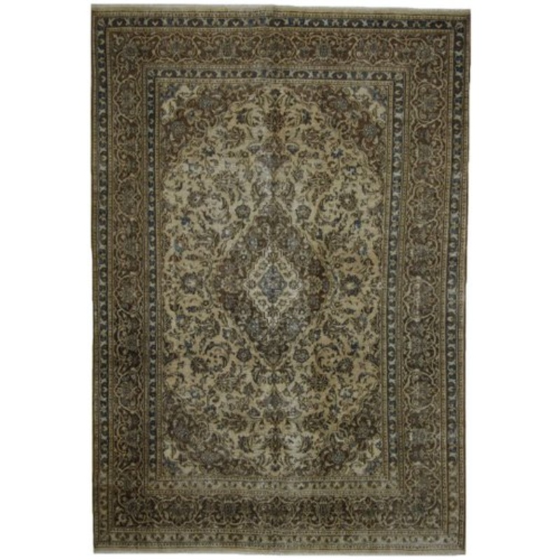 Vintage Middle Eastern Hand-Knotted Rug for sale at Pamono-SZS-2143239