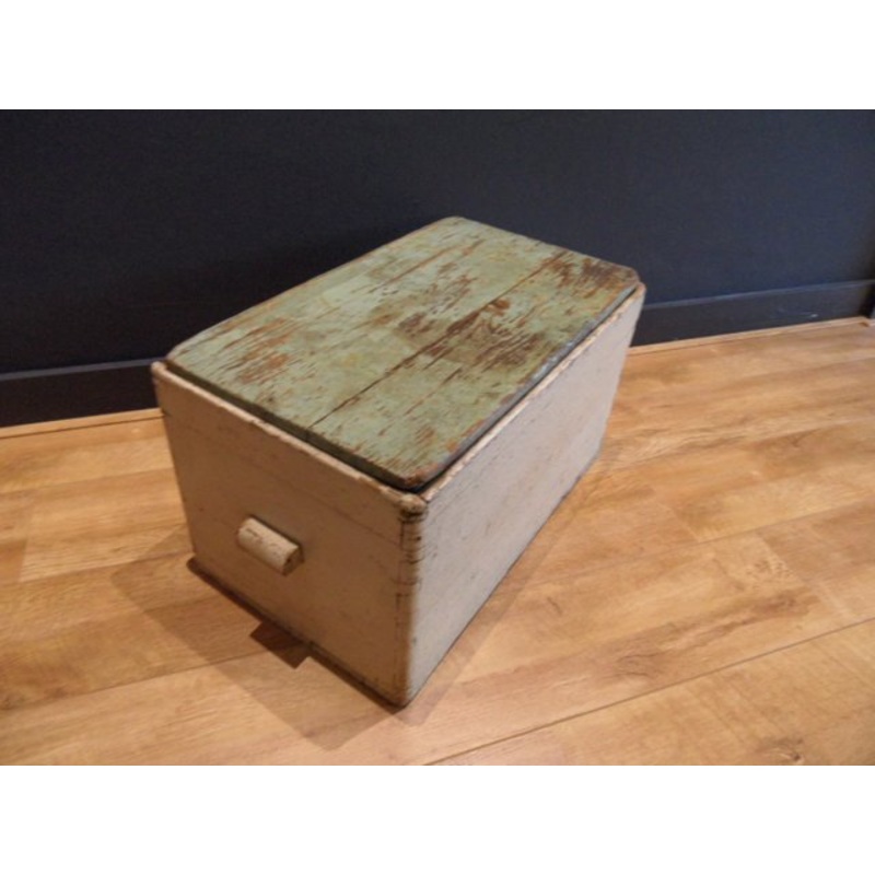 Vintage Wooden Box for sale at Pamono