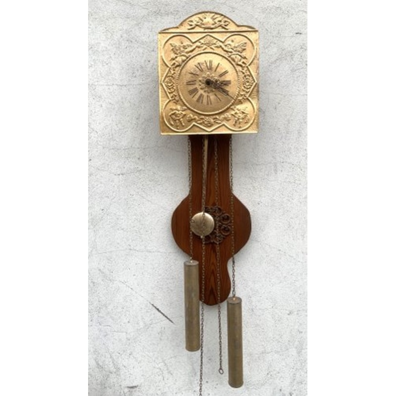 Wall Scale Clock, 1940s for sale at Pamono