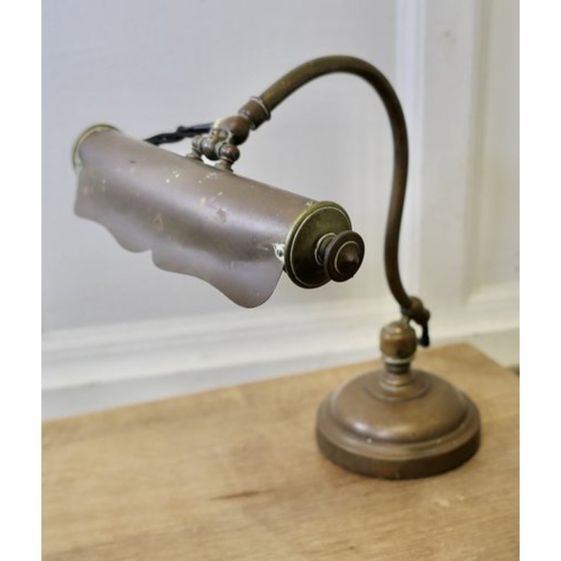 Art Nouveau Adjustable Library Lamp, 1890s for sale at Pamono