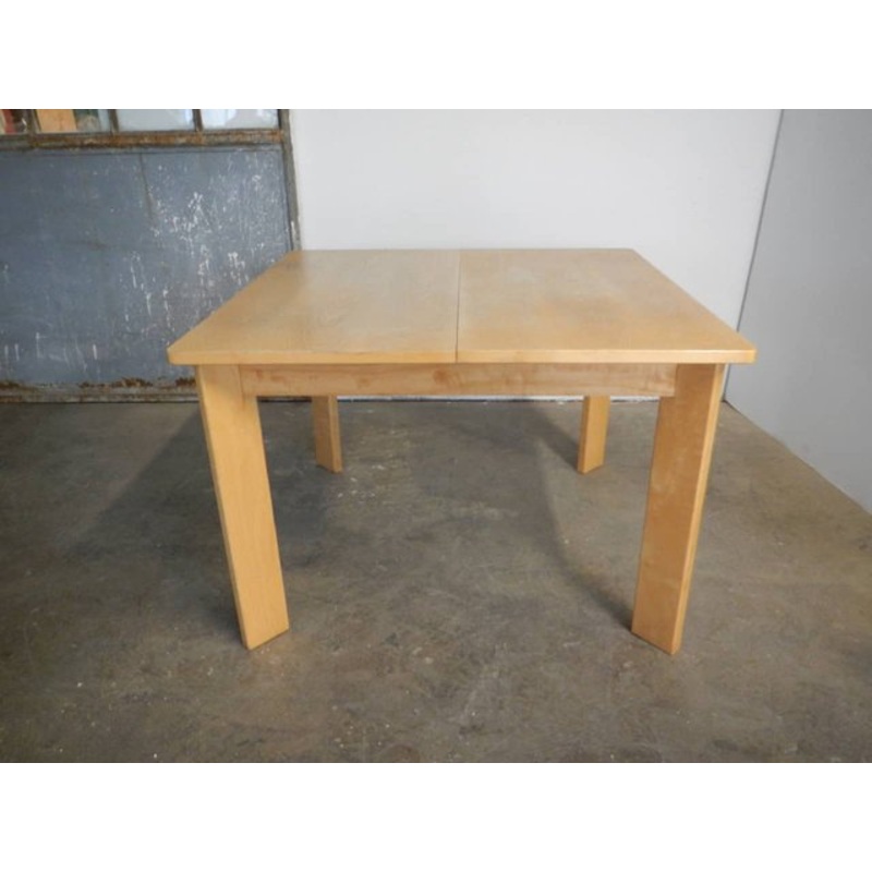 Ash Wood Table, 1970s for sale at Pamono