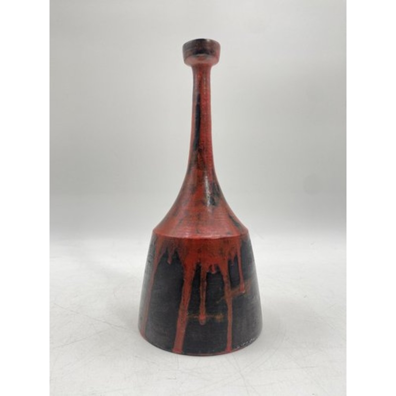 Fat Lava Studio Ceramik Vase by Gerhard Liebenthron, Germany, 1966 for sale at Pamono