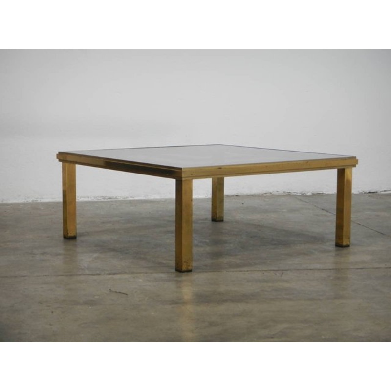 Italian Glass Coffee Table, 1960s for sale at Pamono