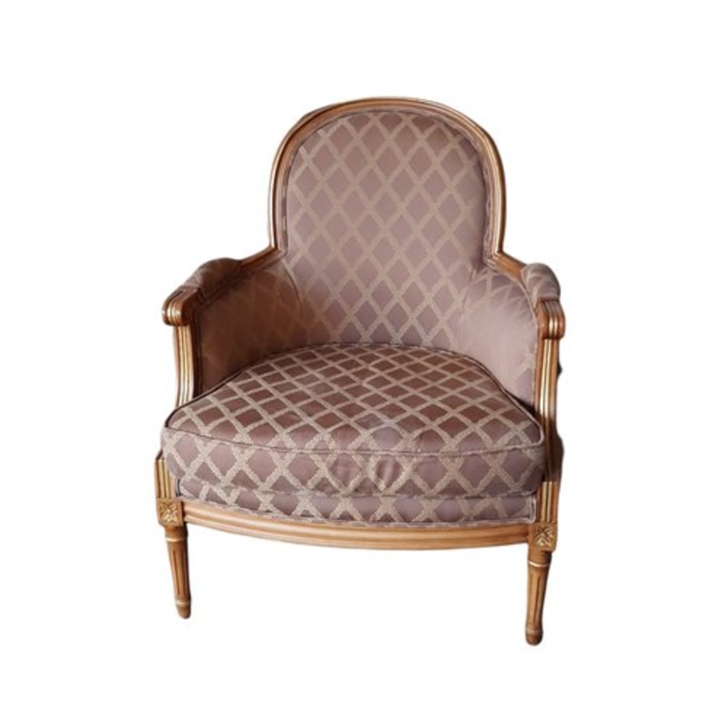 Louis XV Style Bergere Armchair for sale at Pamono-TCS-1061032