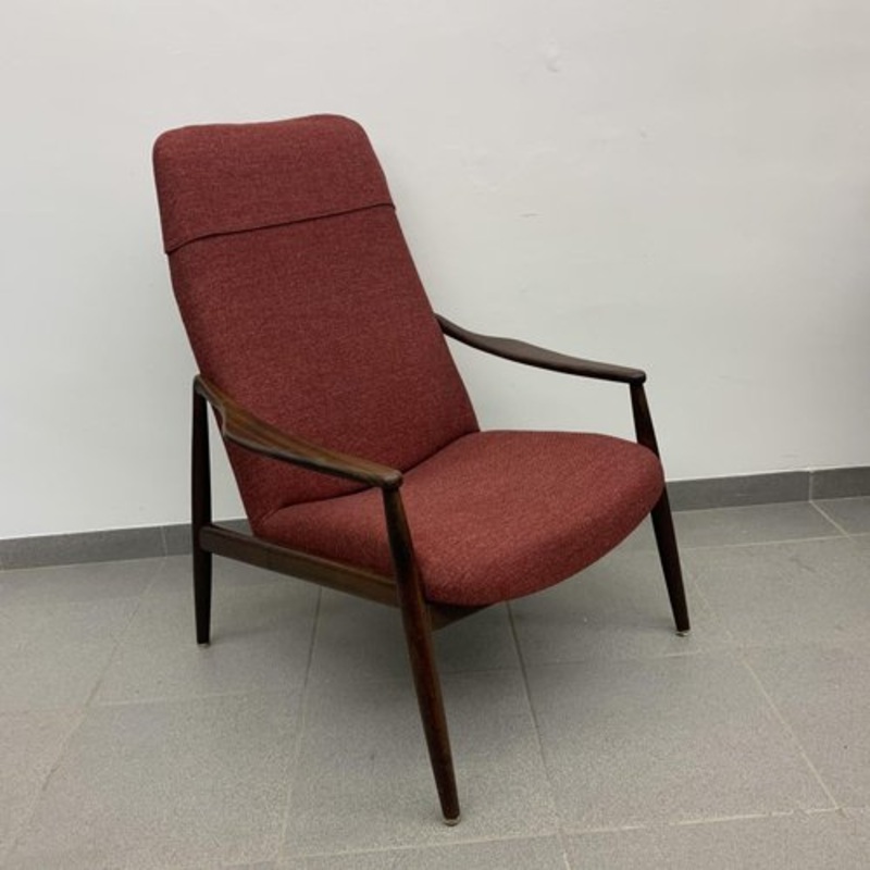 Lounge Chair by Hartmut Lohmeyer for Wilkhahn, 1950s for sale at Pamono