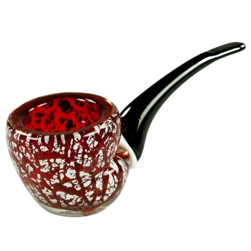 Murano Glass Pipe-Shaped Ashtray for sale at Pamono