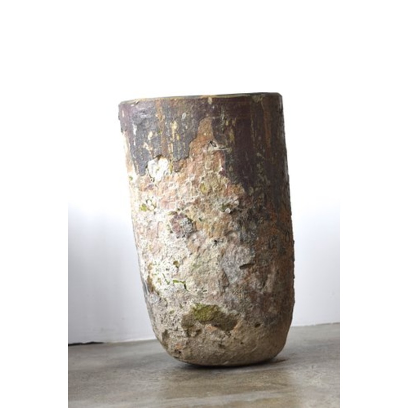 Stoneware Foundry Crucible or Flower Pot for sale at Pamono