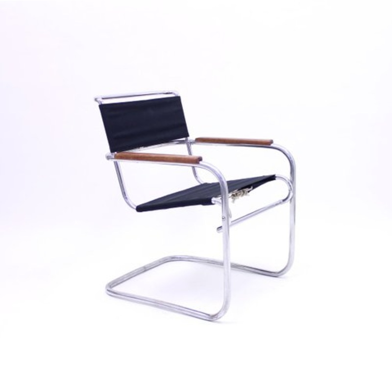Tubular Model KS 41g Armchair by Anton Lorenz, 1930s for sale at Pamono
