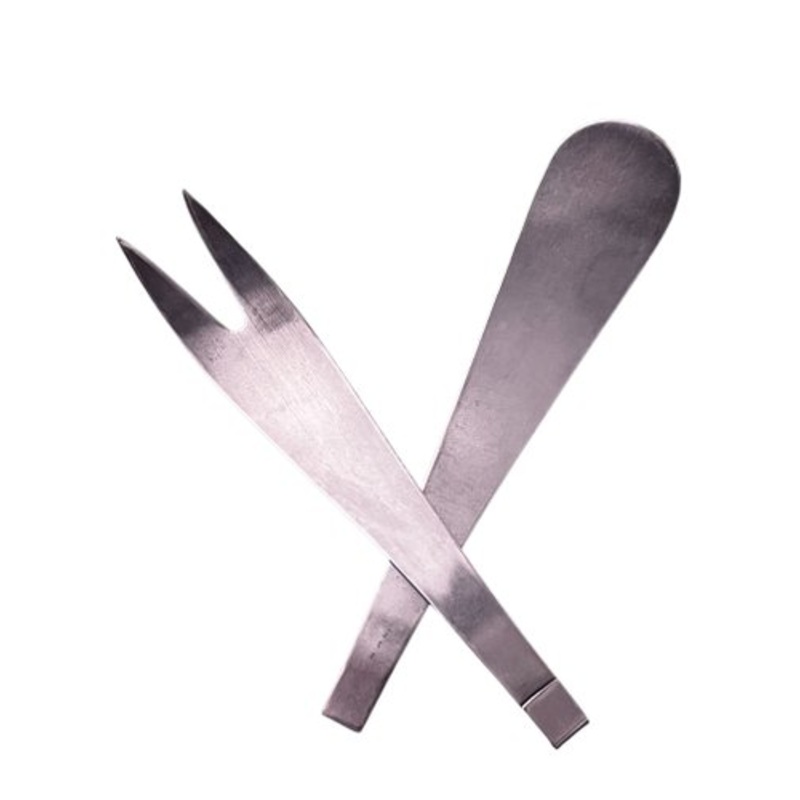 Two-Piece Salad Servers by by Carl Aubck for Amboss, 1970s, Set of 2 for sale at Pamono