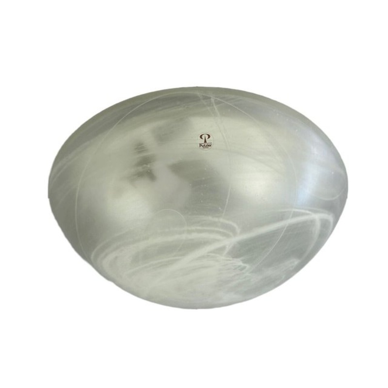 Vintage German Plafoniere Ceiling Lamp from Peill & Putzler, 1970s for sale at Pamono