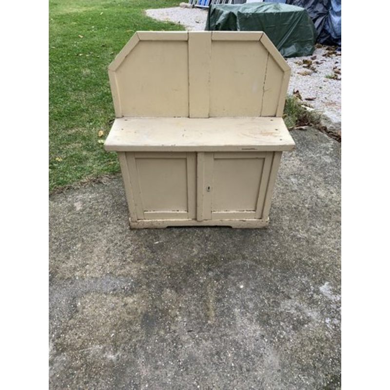 Vintage Hand Painted Cabinet for sale at Pamono