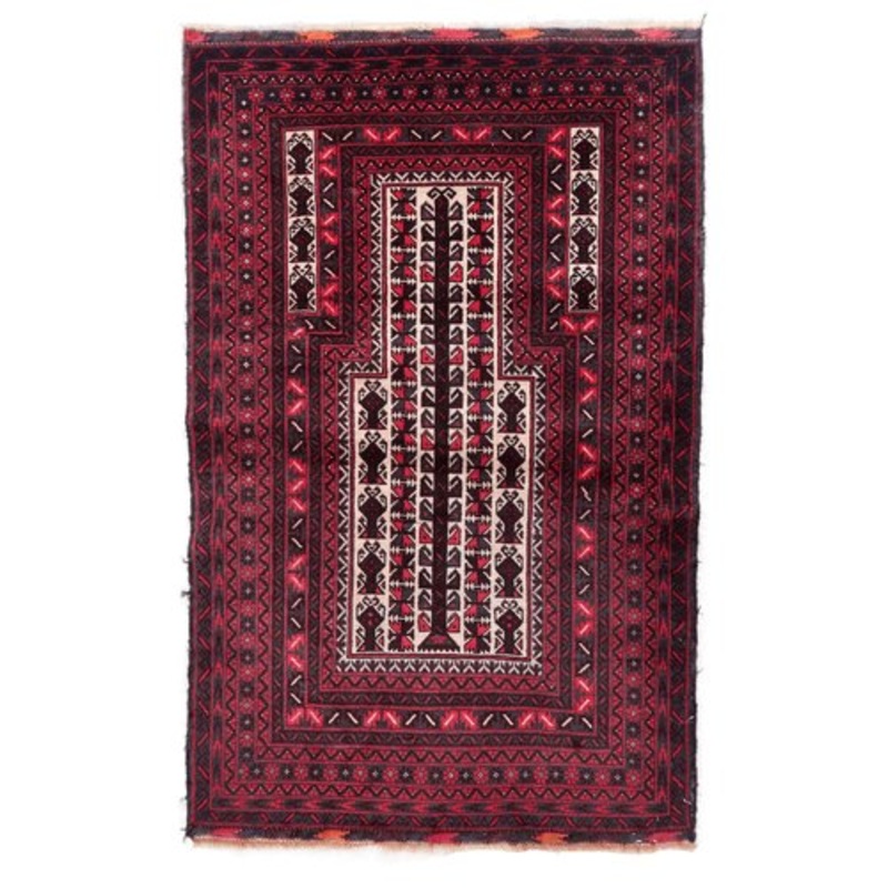 Vintage Handmade Afghan Baluch Prayer Rug, 1960s for sale at Pamono