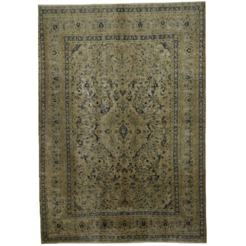 Vintage Middle Eastern Hand-Knotted Rug for sale at Pamono-SZS-2143295