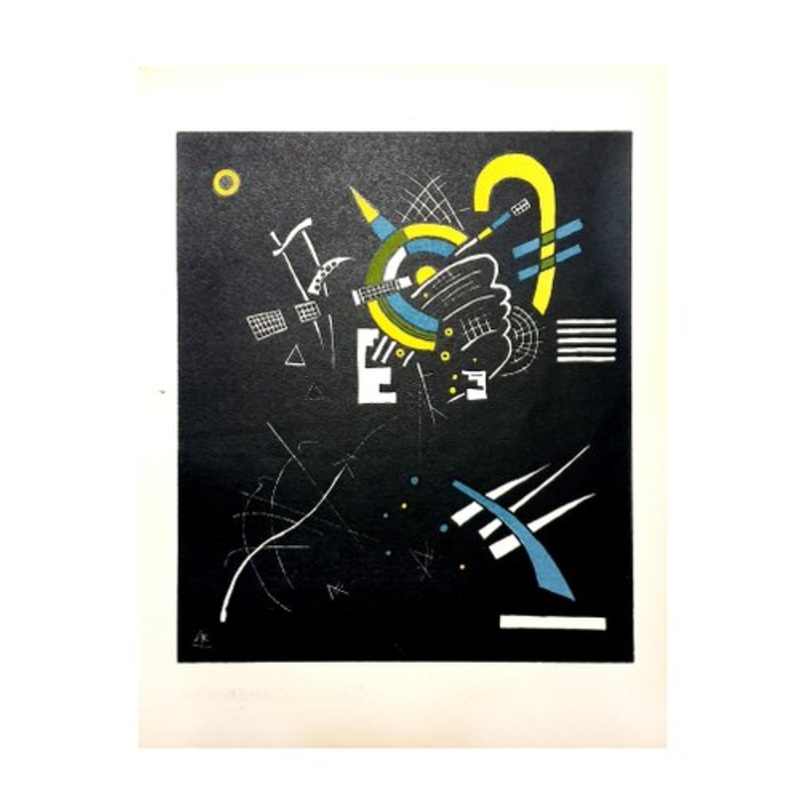 Wassily Kandinsky (after) – Small World – Lithograph 1952 for sale at Pamono