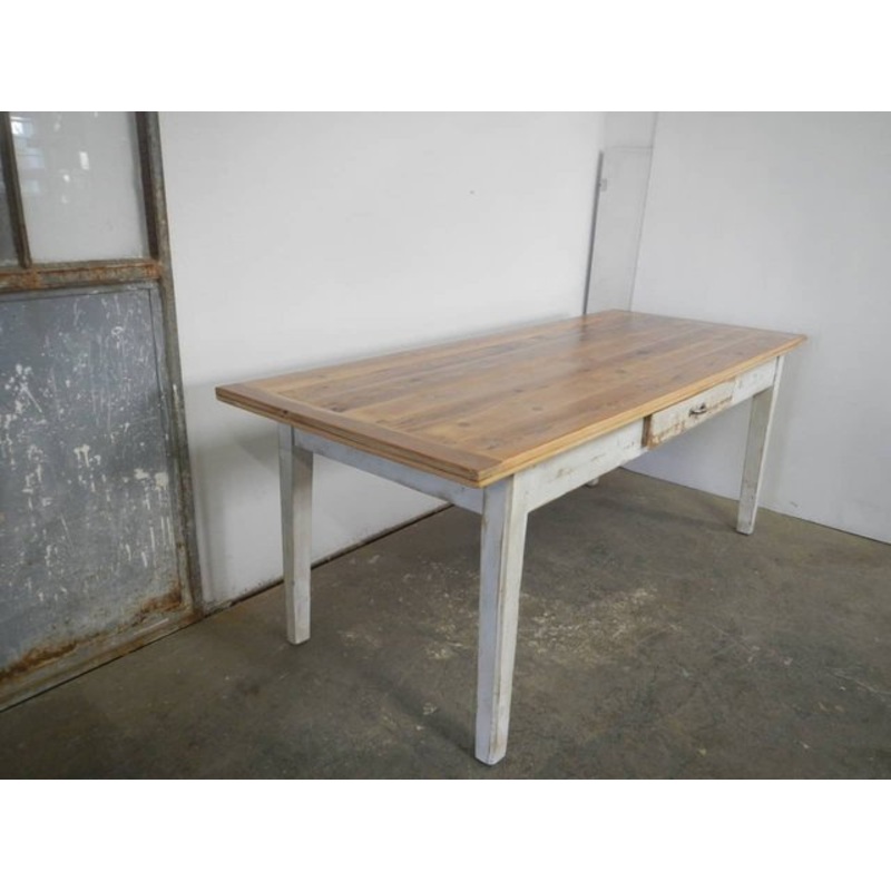 Dining Table in Spruce, 1970s for sale at Pamono